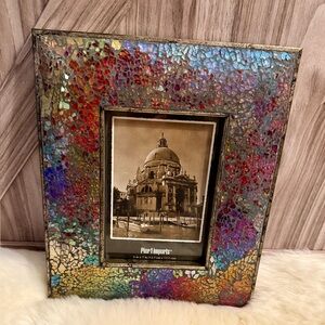 Pier 1 Vibrant Mosaic Picture Frame (5X7)
